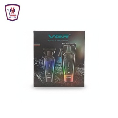 صورة VGR ماكينه حلاقه شعر رجالى موديل 197 + 995 من في جى ار - هايبر موسى