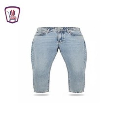 بنطلون جينز بلاك بوي فريند معرق بول بير م1060