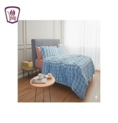 بطانيه covo السمان فرو وجههين 3 قطع c43 من موسى | هايبر موسى