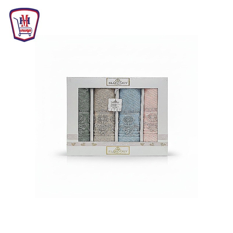 السروجى شريف طقم فوط جنه جوبير 60 - 4 فوطه