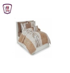 طقم لحاف فرو حفر كبير ريش نعام LONG Home عدد 4 قطع من موسى | تسوّق أون