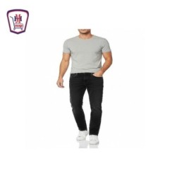 بنطلون جينز زارا ساده محبب محجر موديل 1033