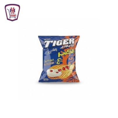 تايجر شيبس  الكبير رانش حار 73-83 جرام 40% اكتر