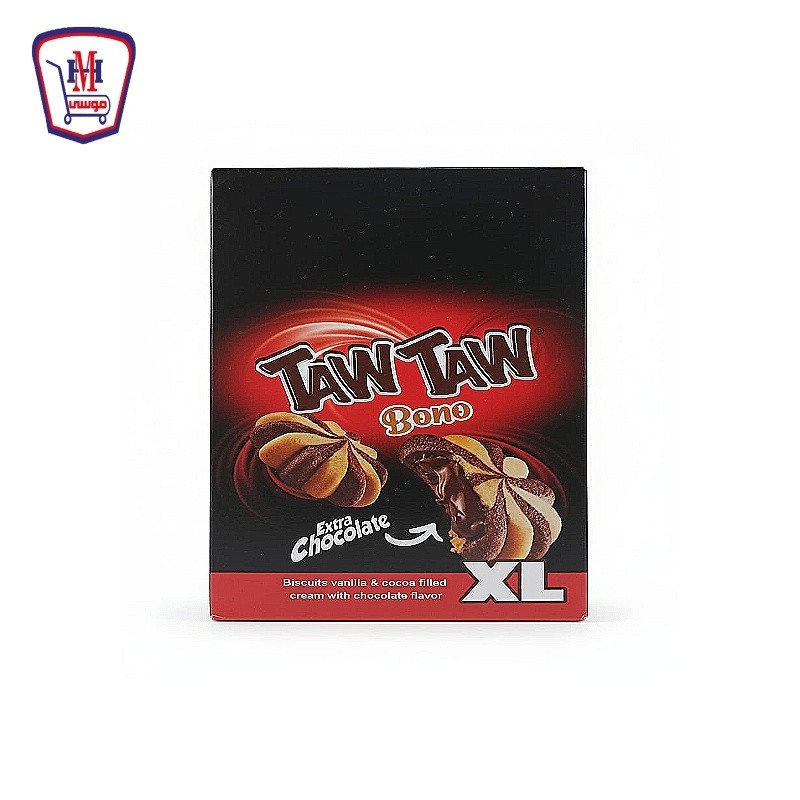 تاوتاو بسكويت بونو اكسترا شيكولاته علبه × 12 باكو