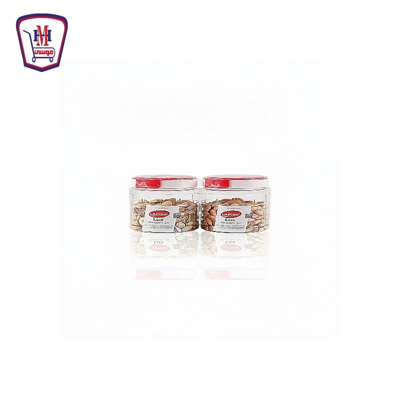 لمسه بلاست لوكس برطمان تخزين 2×1 1 لتر