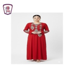 عبايه استقبال المحكاتى تطريز ع الكم م 8570