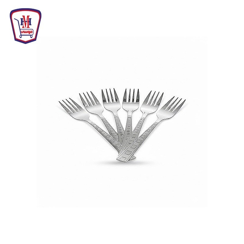 طقم شوكه سيلفر لوكس كبير 6 قطع كيس