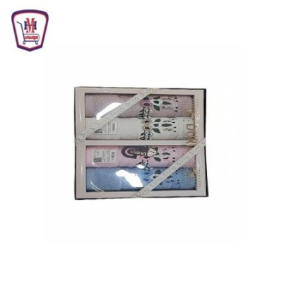 طقم فوط نيللى 50 × 100 4 قطع م 400357 من موسى | هايبر موسى