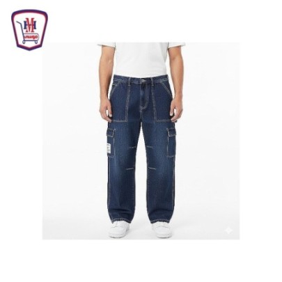 شروال جينز وايد ليج كارجو زارا م 3193 3193 مل من موسى | تسوّق أونلاين