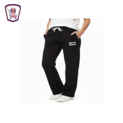 شروال ميلتون اسفنجى MIU MIU وايد ليج بارز RUCK