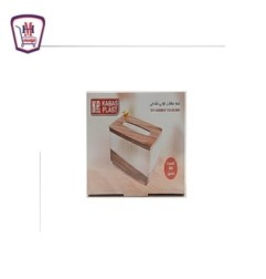 توتى علبه مناديل خشب KP