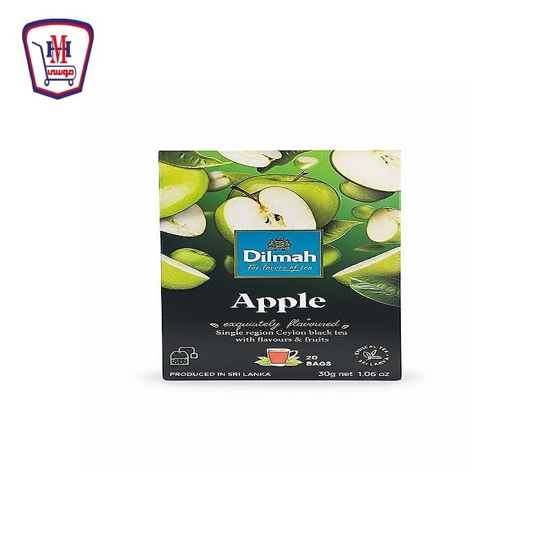 دلما شاى بنكهه التفاح 20 فتله