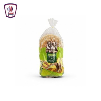 ريتش باك خبز هامبورجر عادى 4 قطع