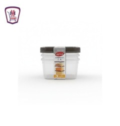 لمسه علبه تخزين شيف بوكس 3 قطع 1.3 لتر