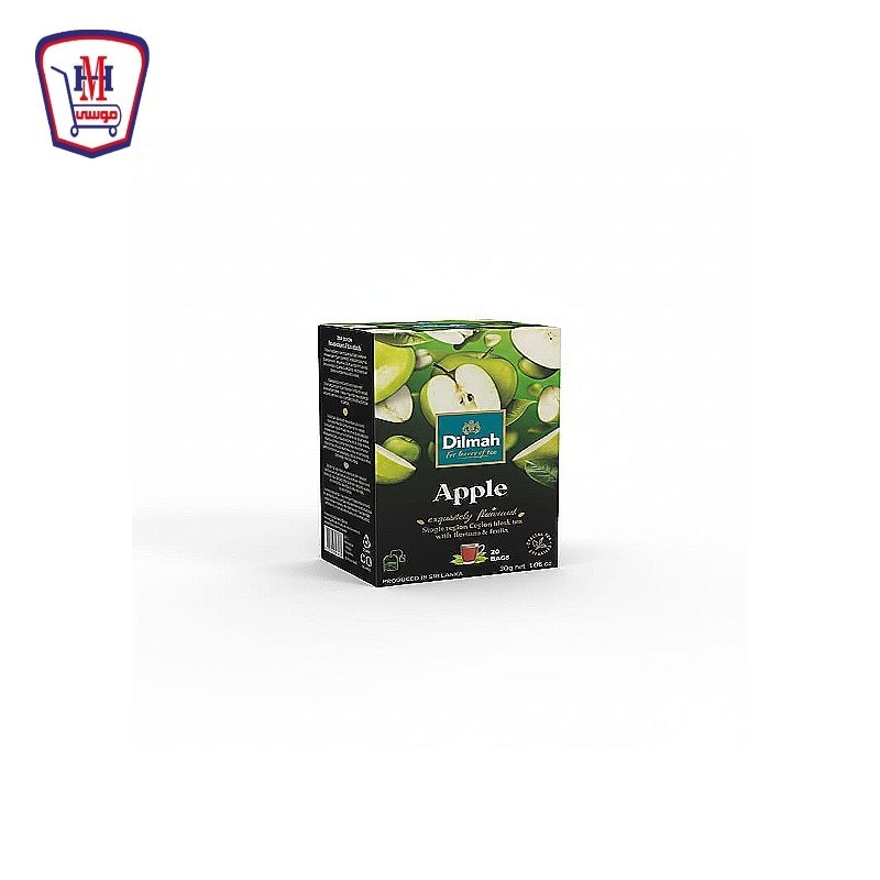 دلما شاى بنكهه التفاح 20 فتله