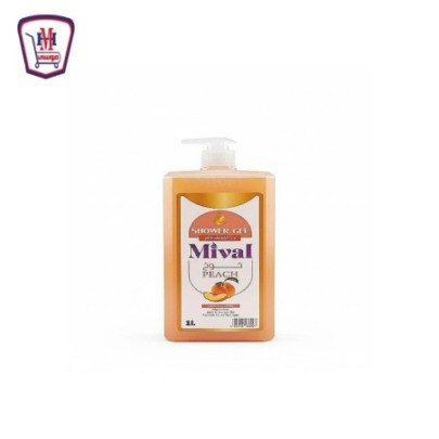 ميفال شاور جل خوخ 1 لتر | من ميفال | هايبر موسى — تسوّق أونلاين