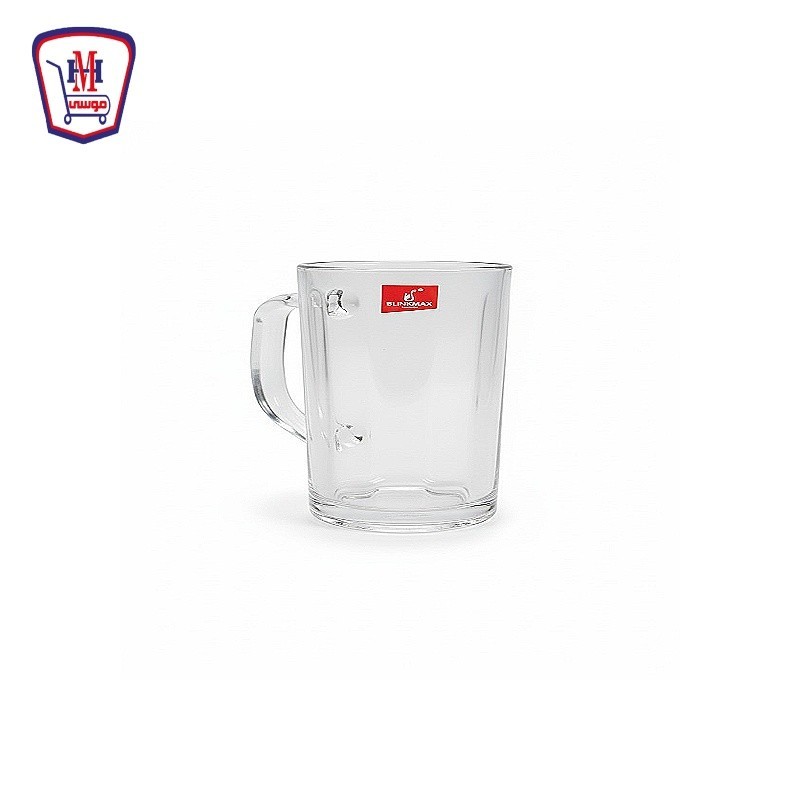 بلانك ماكس طقم شوب عصير زجاج 2 قطعه موديل KTZB 08