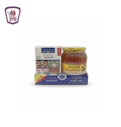 امتنان عسل نواره البرسيم800 جرام +مجموعه اعشاب 12 فلتر