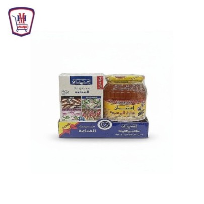 امتنان عسل نواره البرسيم800 جرام +مجموعه اعشاب 12 فلتر