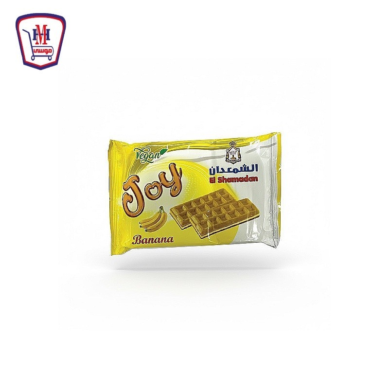 جوى بسكويت نباتى موز