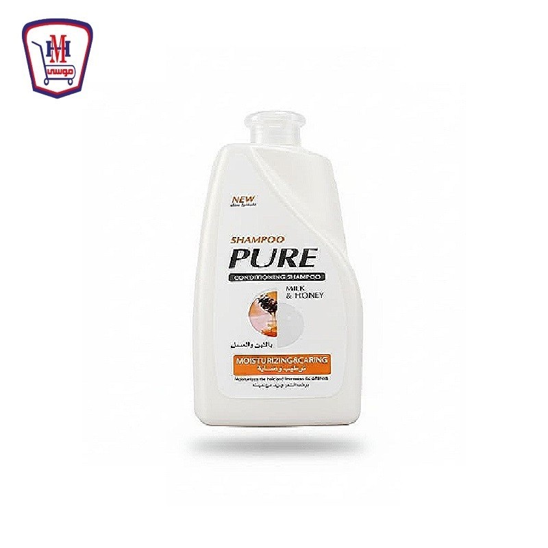 بيور شامبو للشعر باللبن والعسل 1 لتر