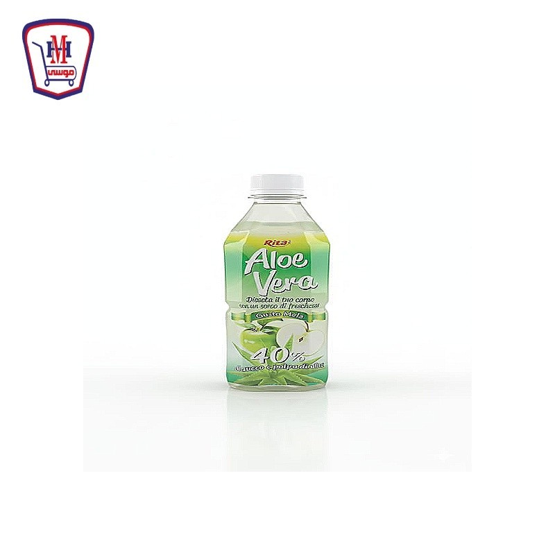 ريتا مشروب الصبار بنكهه التفاح مع اللب 500 مللى