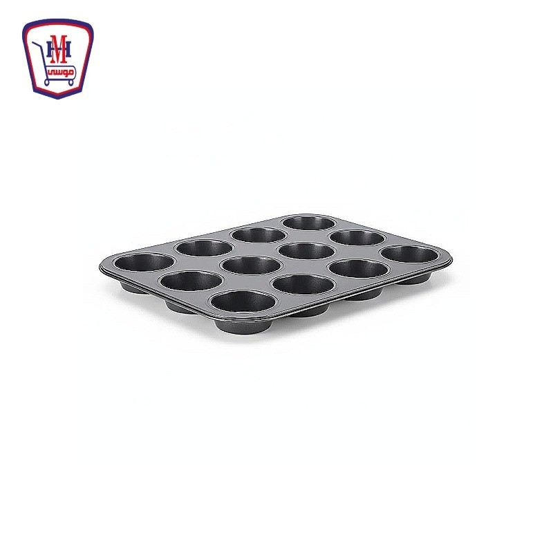قالب كب كيك تيفال 12 عين معدن