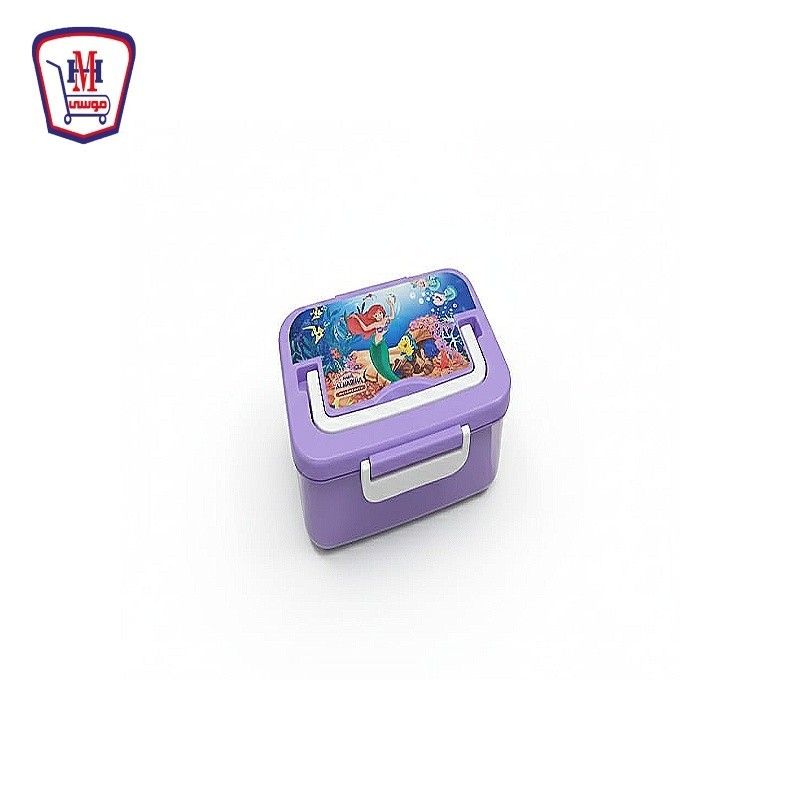 لانش بوكس مقسم بيد + معلقه