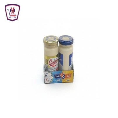 جولدن تشيز جبن كريمى شيدر + قشطه 275 جرام عرض 1+1