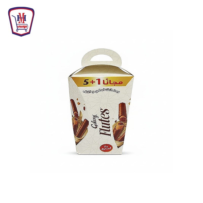 جلاكسى شيكولاته فانوس فلوتس 135 جرام 5 + 1