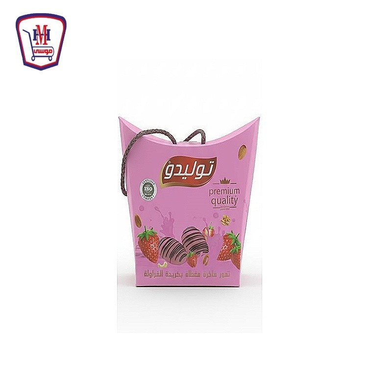 توليدو تمر بالفراوله 250 جرام