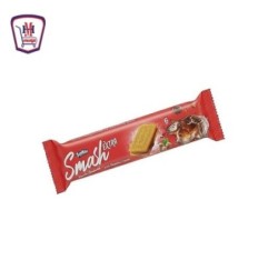 كيمتزو سماش اكسترا بسكويت فانيليا محشو بالبندق 6 قطع ساندوتش 1 باكو