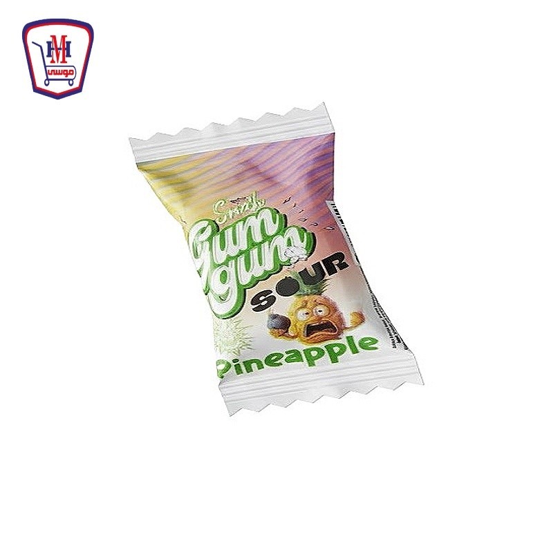 كيمتزو سماش جم جم لبان ساور محشو عسل نكهه الاناناس 1 قطعه