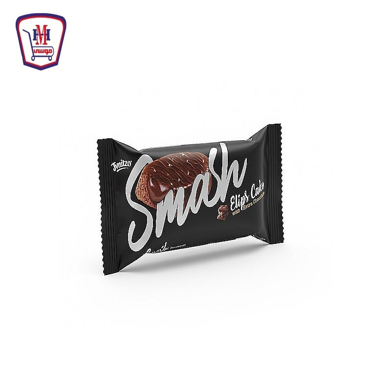 كيمتزو سماش اليبس كيك مغطى بالكاكاو ومحشو شيكولاته 1 قطعه