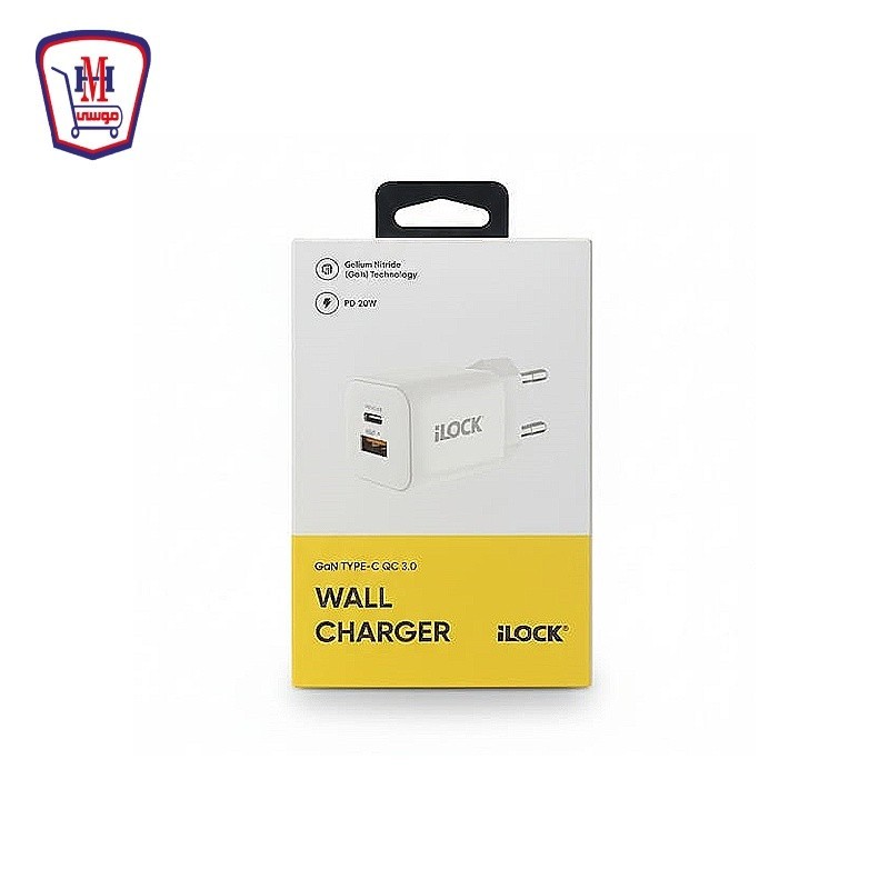 اى لوك شاحن سريع 20 وات Type A&C موديل / 5093