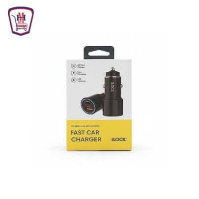 اى لوك شاحن سياره سريع  60 وات Type A&C موديل / 5096