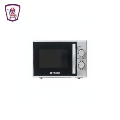 فريش ميكرويف 20 لتر فضى 700 وات موديل FMW-20MC-W