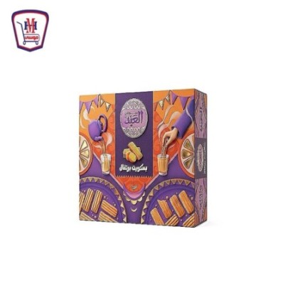 العبد بسكويت برتقال 72 قطعه