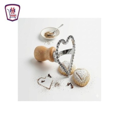 ختامه عجين استانلس يد خشب اشكال