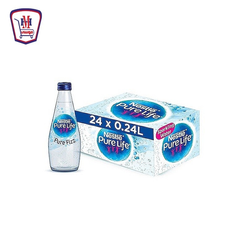 نستله مياه فواره 240 مللى كرتونه 24 قطعه