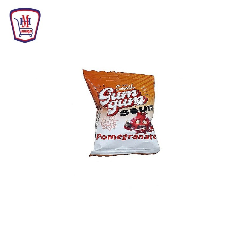 كيمتزو سماش جم جم لبان ساور محشو عسل نكهه الرمان  1 قطعه