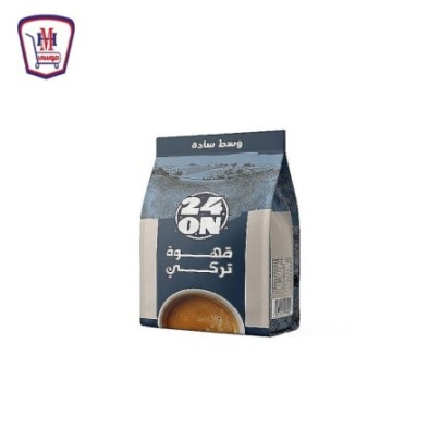 تونتى فور اون قهوه تركى ساده وسط 100 جرام