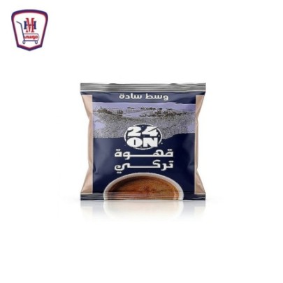 تونتى فور اون قهوه تركى ساده وسط 40 جرام