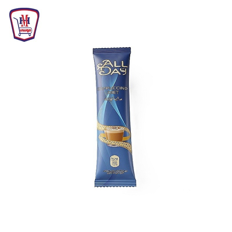 اوول داى كابتشينو دايت 12 جرام ظرف