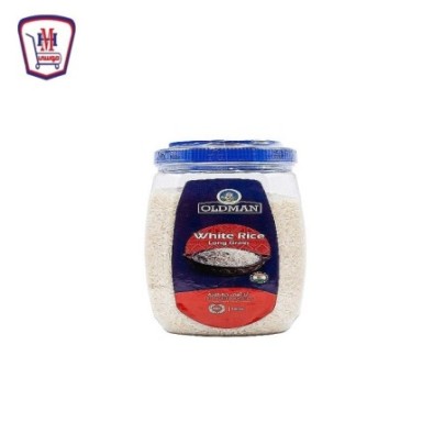 اولد مان ارز طويل الحبه ابيض برطمان 1 كيلو جرام