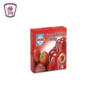 جرينز مسحوق جيلى بطعم الفراوله 80 جرام