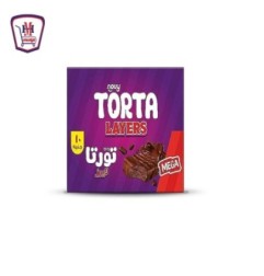 تورتا لايرز ميجا كيك كاكاو محشو بالشيكولاته علبه × 6 قطع