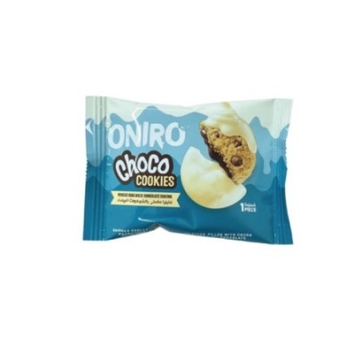 اونيرو شكو كوكيز بسكويت فانليا مغطى بالشيكولاته البيضا قطعه باكو