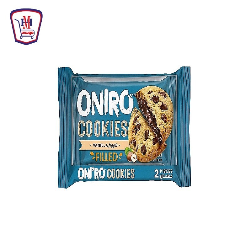 اونيرو كوكيز بسكويت فانيليا محشو 2 قطعه  باكو