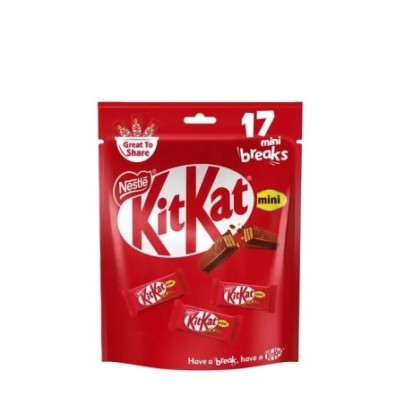 كيت كات شيكولاته مينى كيس 17 قطعه 229.5 جرام